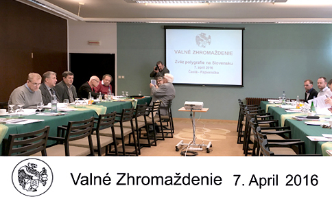 Valná hromada Zväzu polygrafie na Slovensku