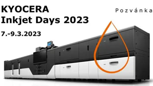 Kyocera Inkjet Days 2023 - jedinečná událost v segmentu produkčního tisku