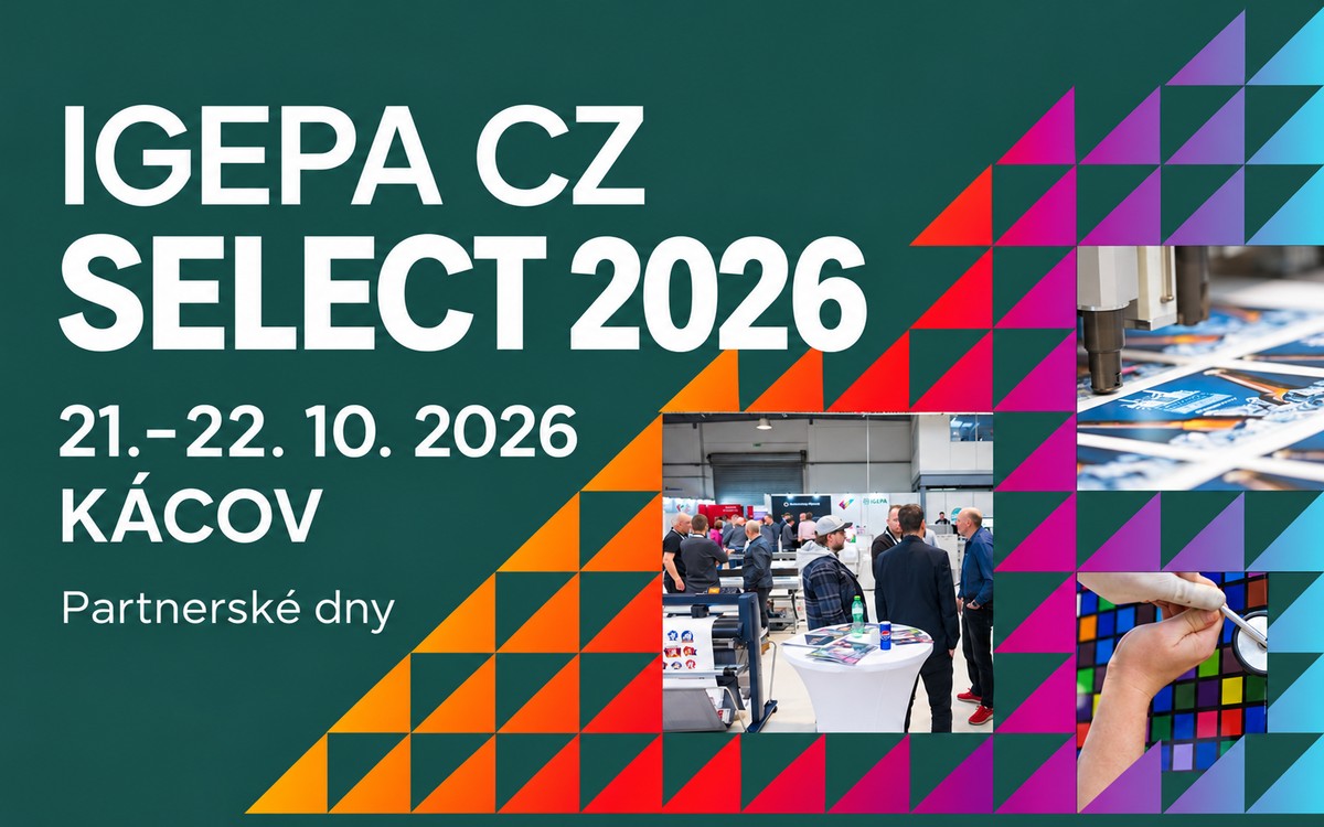 IGEPA CZ SELECT 2026 – partnerské dny 21.–22. října v Kácově